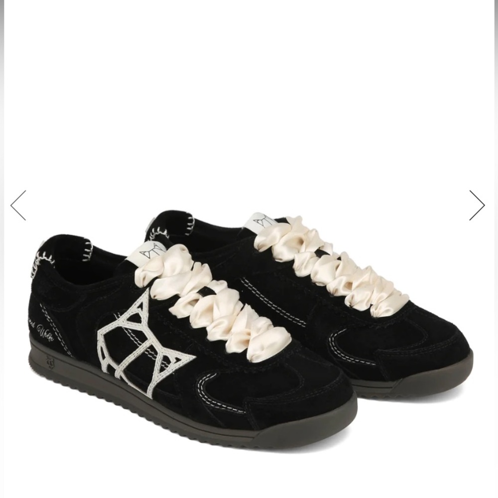 Naked Wolfe suede black shoes